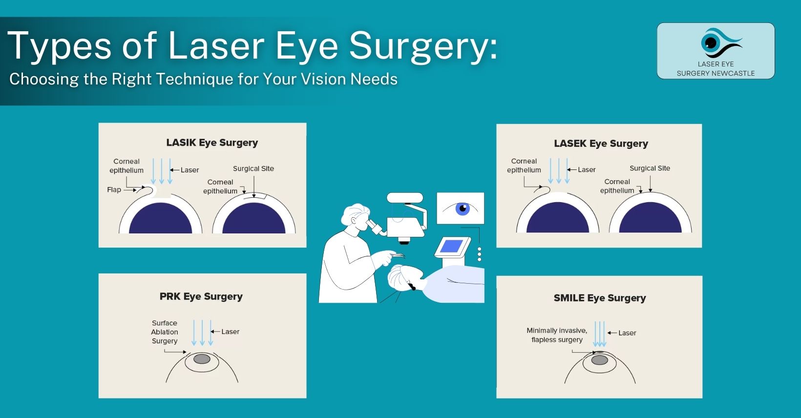 types of laser eye surgery